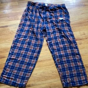 NFL Broncos Plaid Pajama Pants